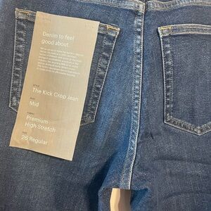 Kick crop everlane jeans! Brand new with tags!
